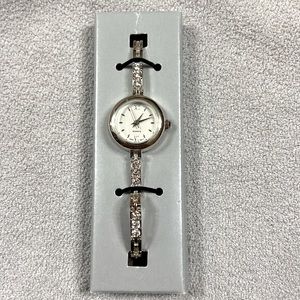 Avon sparkle tennis bracelet watch